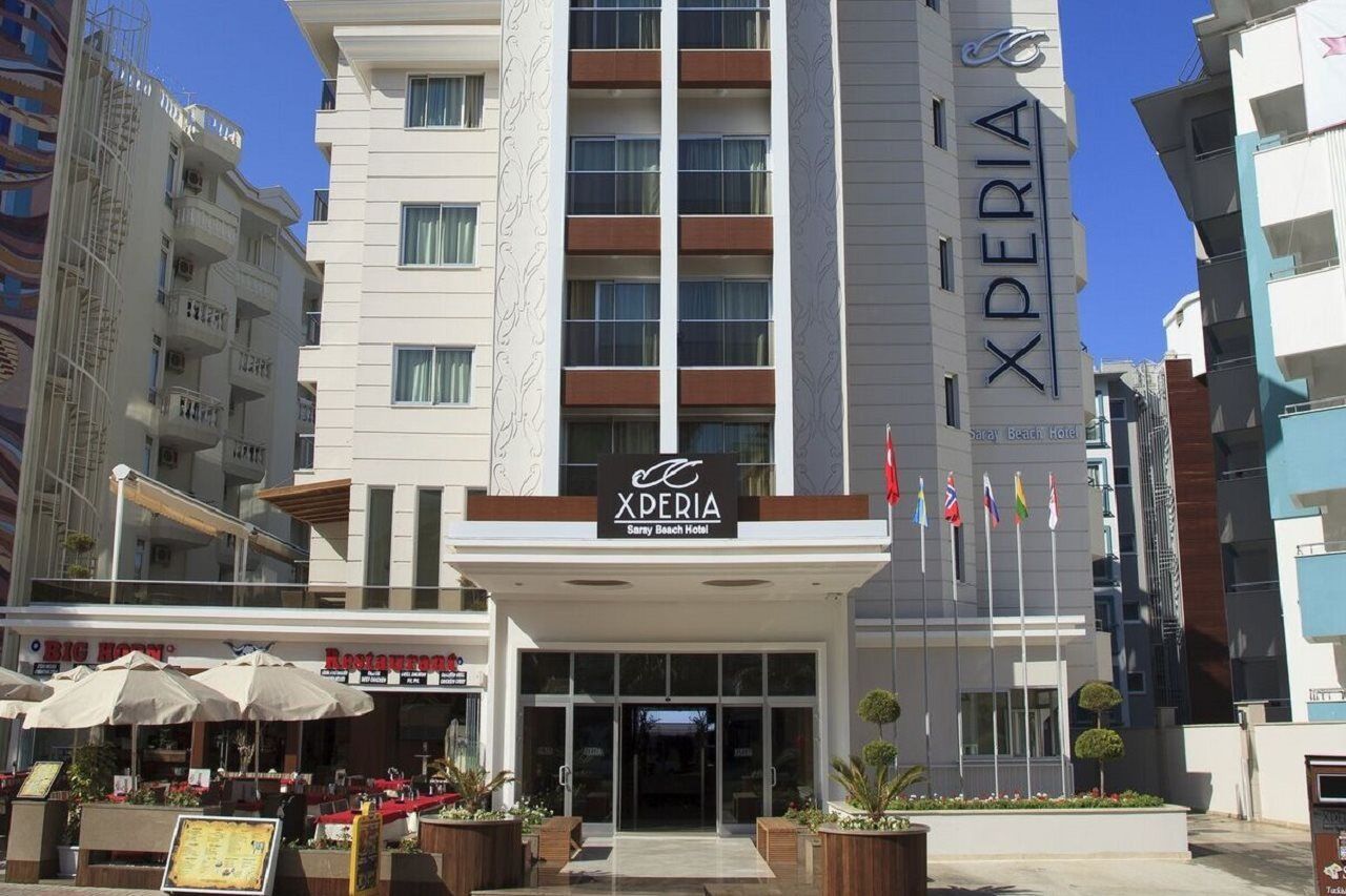 เอ็กซ์พีเรีย ซาเรย์ บีช โฮเต็ล Hotel อลันยา ภายนอก รูปภาพ